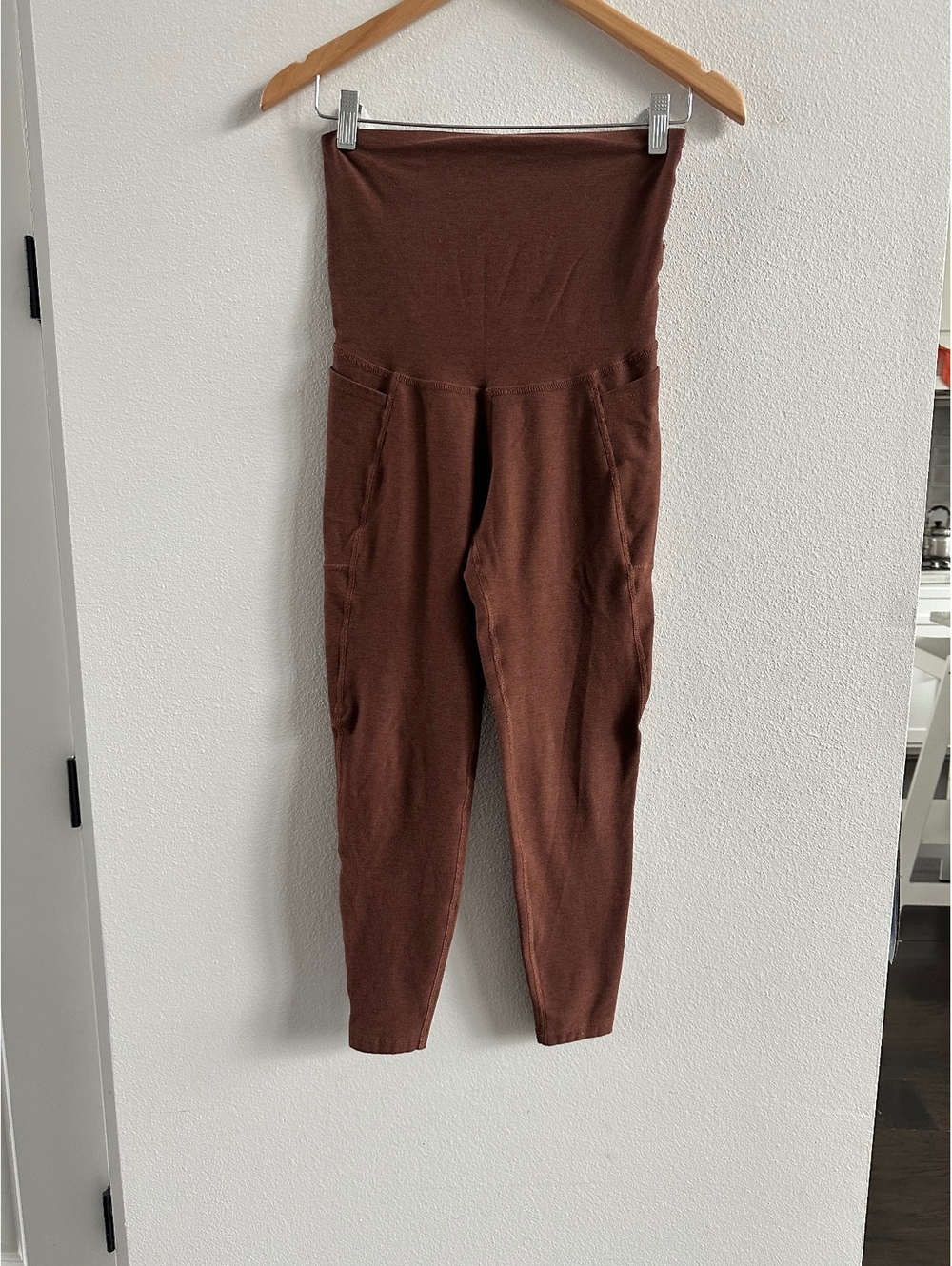 Beyond Yoga Spacedye Love the Bump Midi Maternity Legging Size M